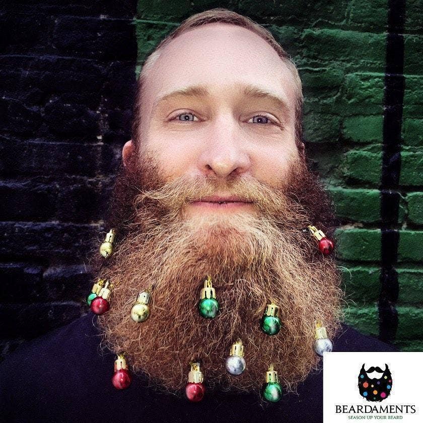 Beardaments - Beard Baubles for Christmas