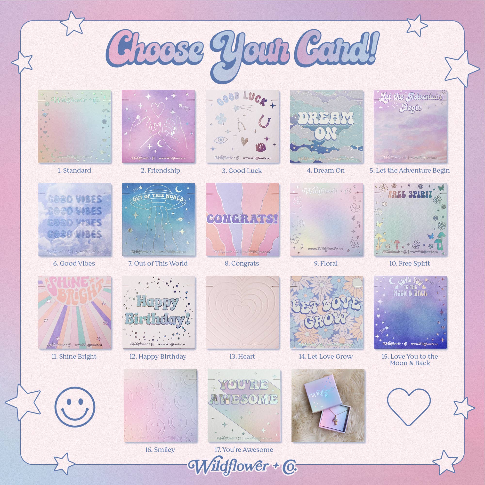 Wildflower + Co. - Snake Charm Necklace