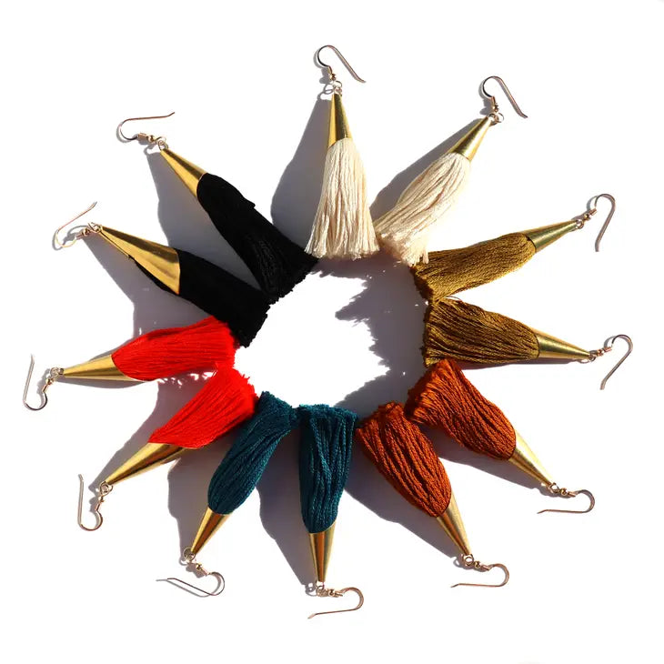 Often Wander Fringe earring