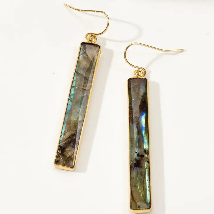 Luna Norte - Sticks and Stones Drop Earrings-