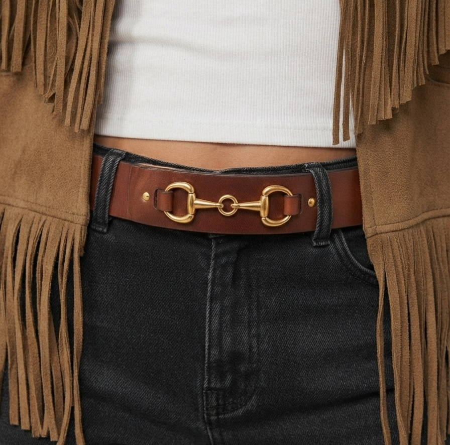 Most Wanted USA - Sienna Snaffle Horse Bit Belt
