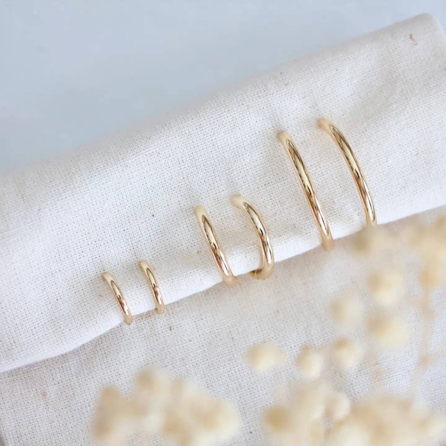 Mesa Blue - Everyday Hoop Earrings