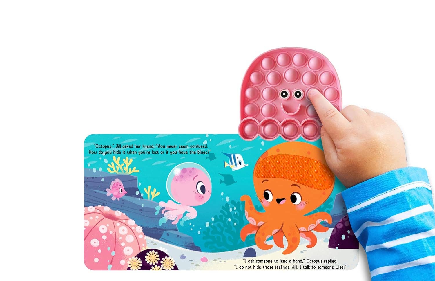 Little Hippo Books - Little Jellyfish - Your Sensory Fidget Friend