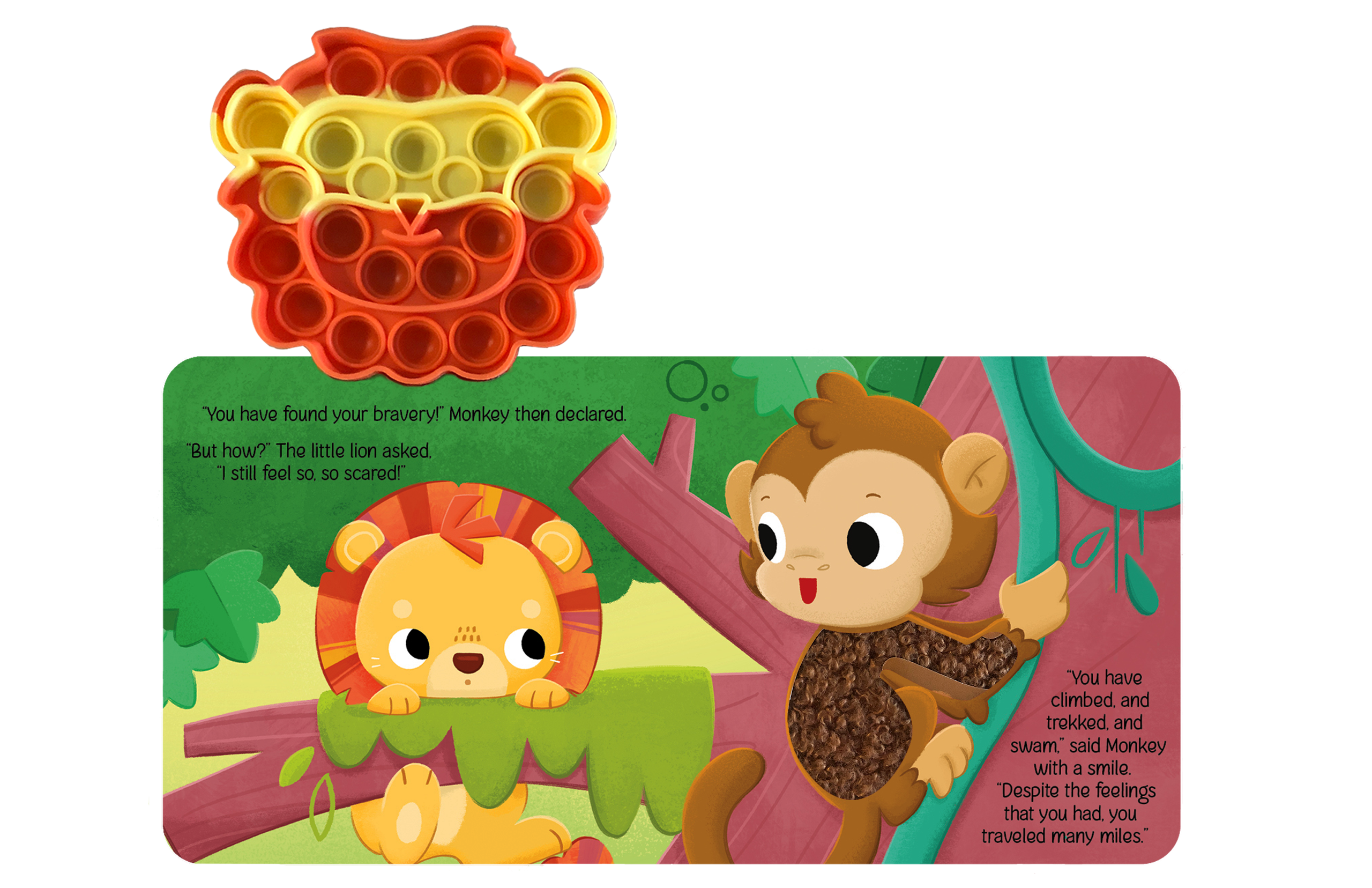 Little Hippo Books - Little Lion - Your Sensory Fidget Friend