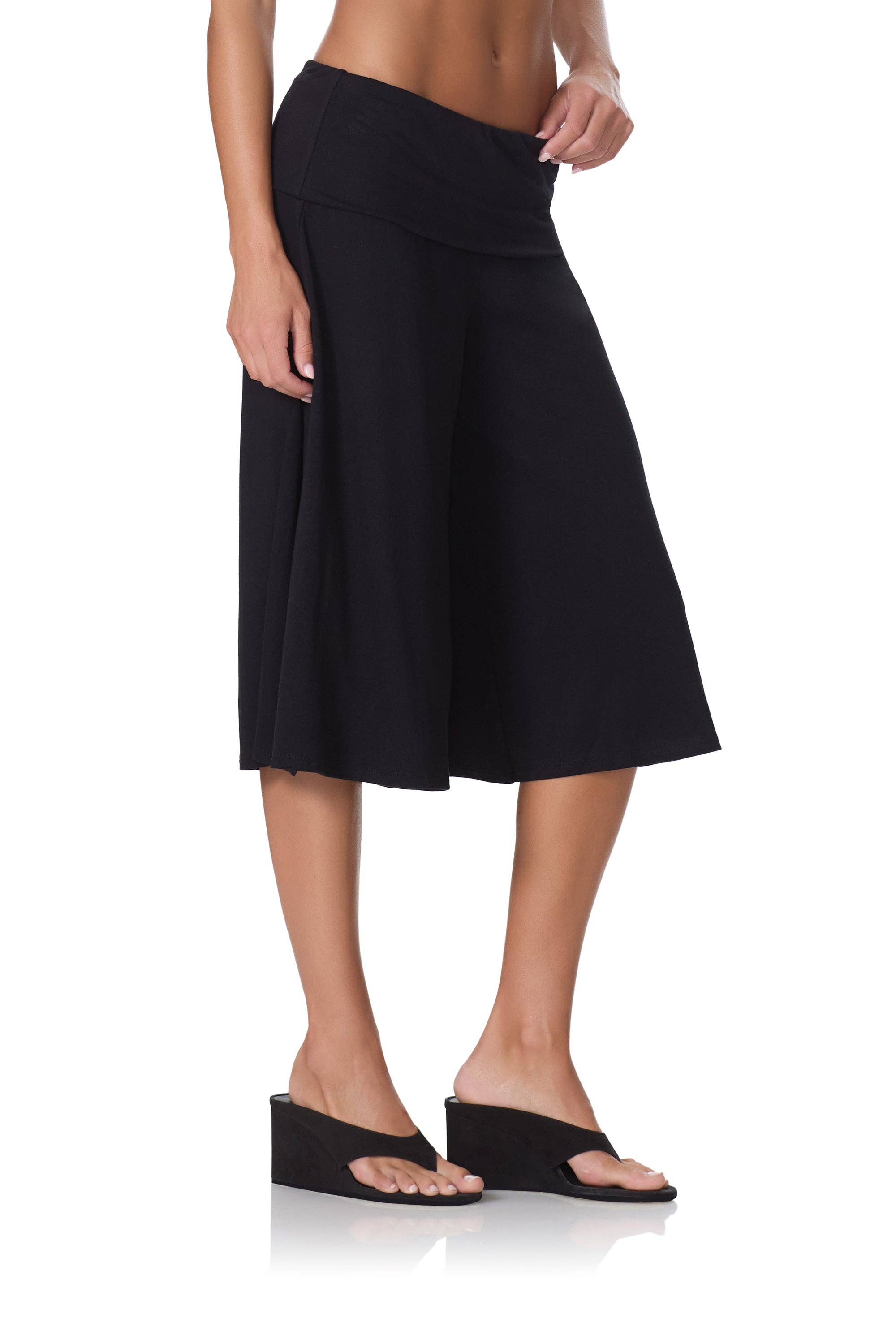 AFRM - Cecil Gaucho Pant - Black