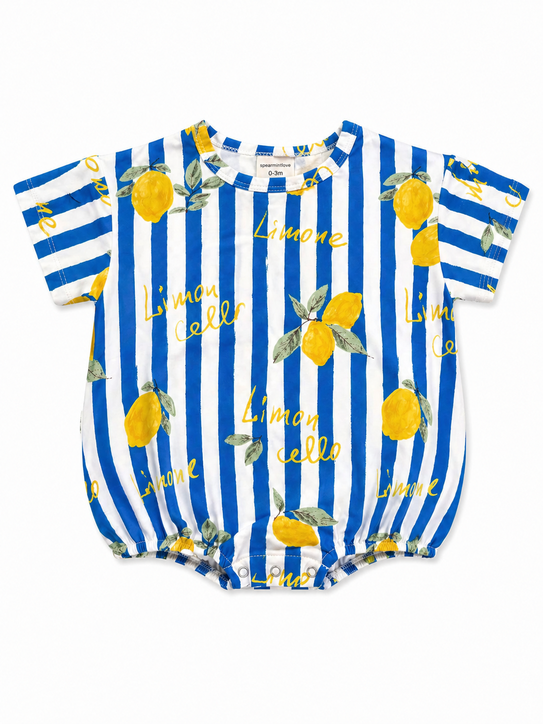 SpearmintLOVE - T-Shirt Bubble, Lemon Classico