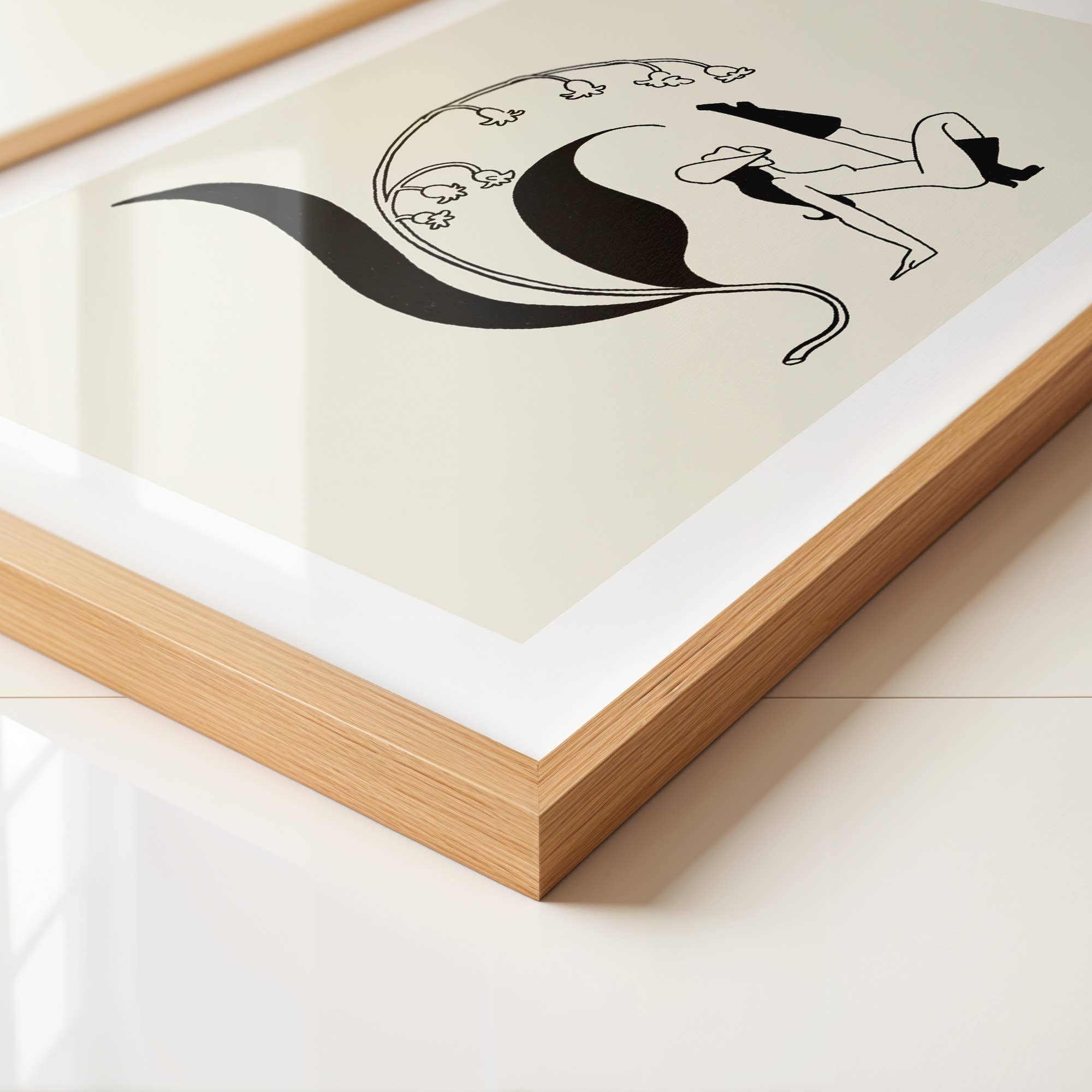 Tumbleweed Design Studio - Lily of the Valley Cowgirl & Botanical Western Giclée Print