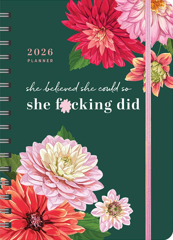 Sourcebooks - 2026 She Believed She Could So She F*cking Did Planner