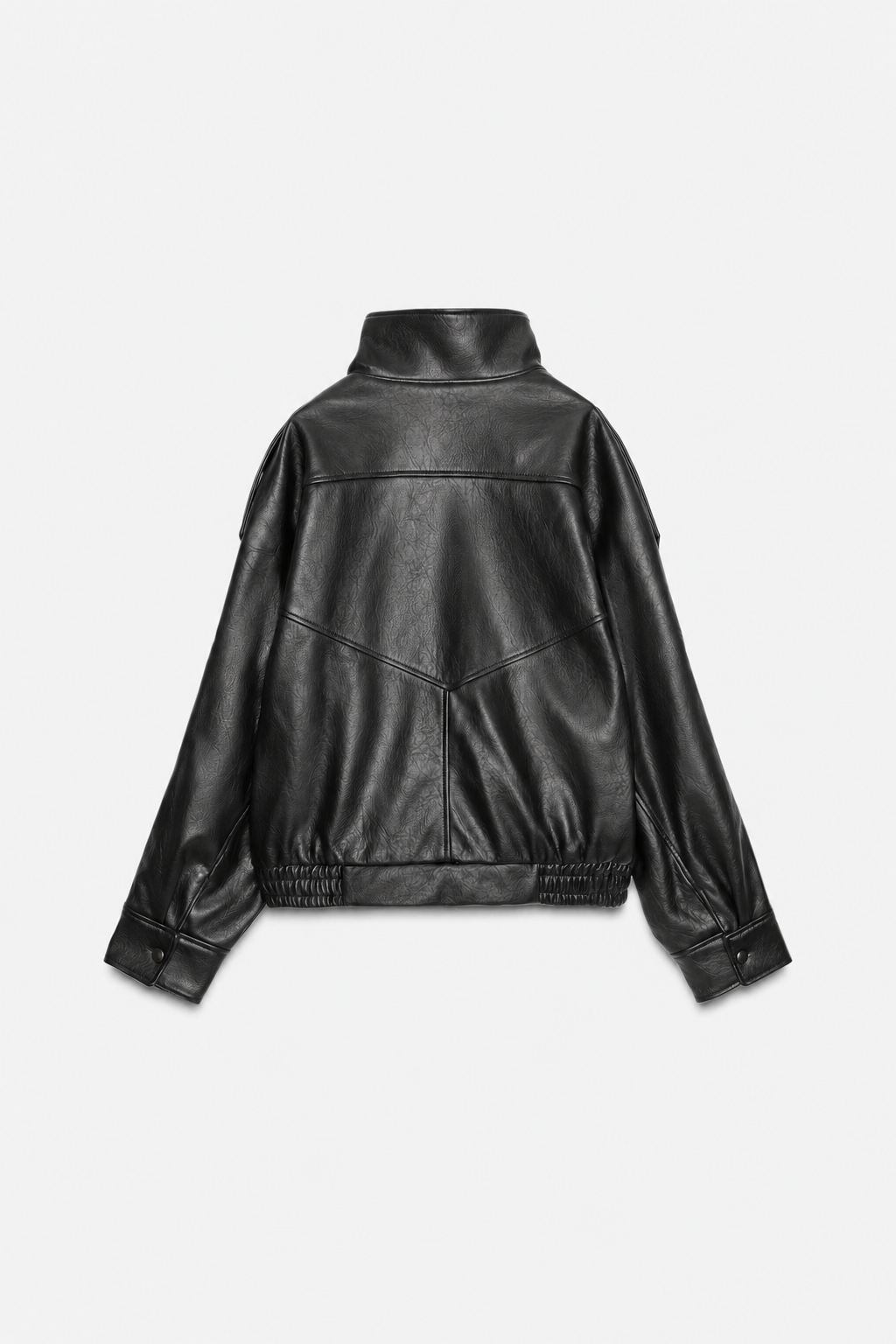 J LINE | LUZINA - OVERSIZED LEATHER BIKER JACKET