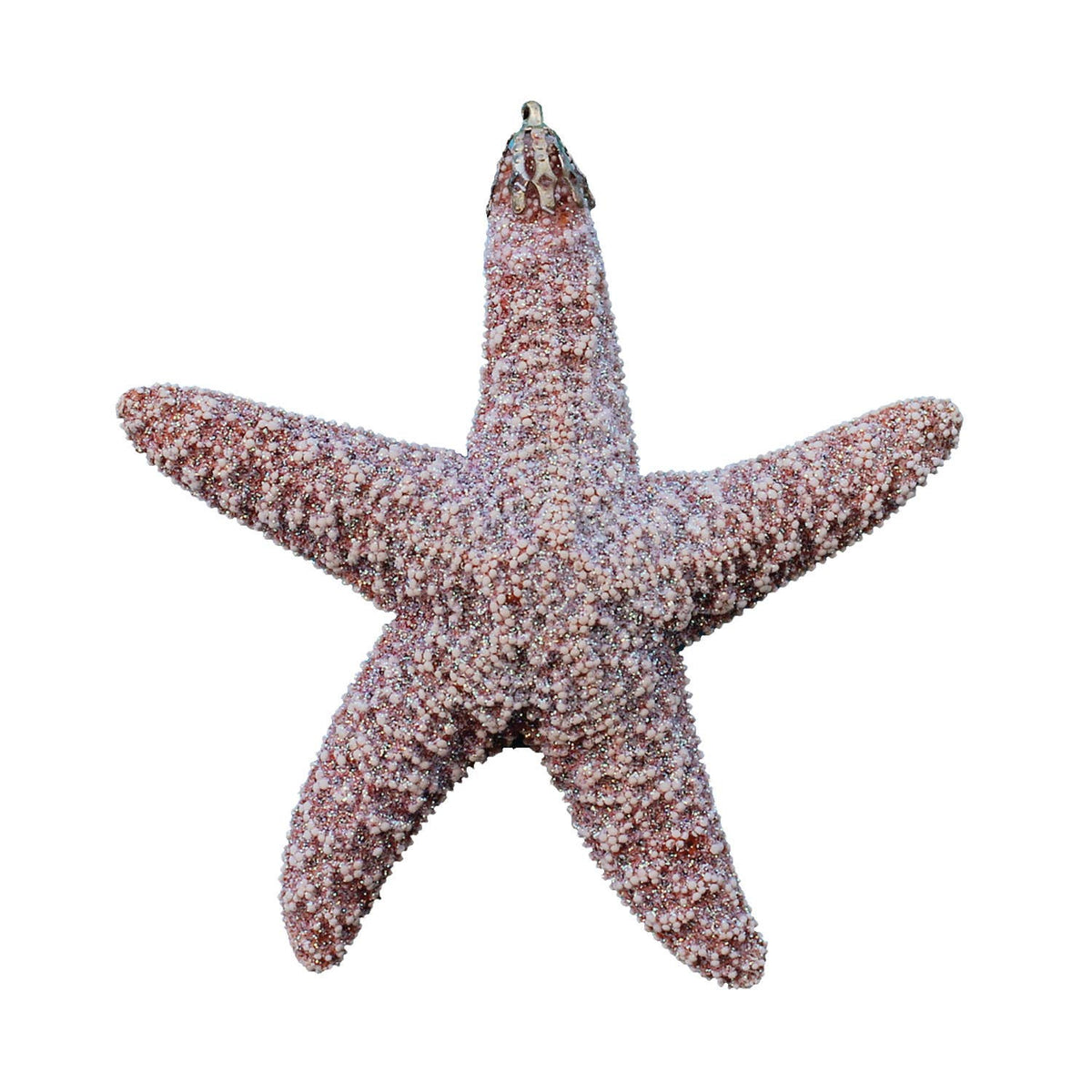 California Seashell Company - Small Sugar Starfish Glitter Ornament