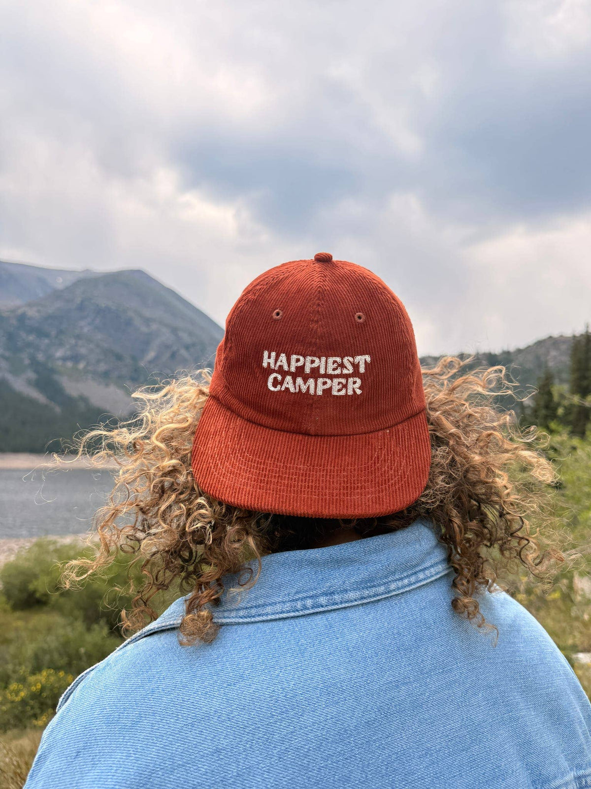 Trek Light - Corduroy Snapback Hat | Happiest Camper