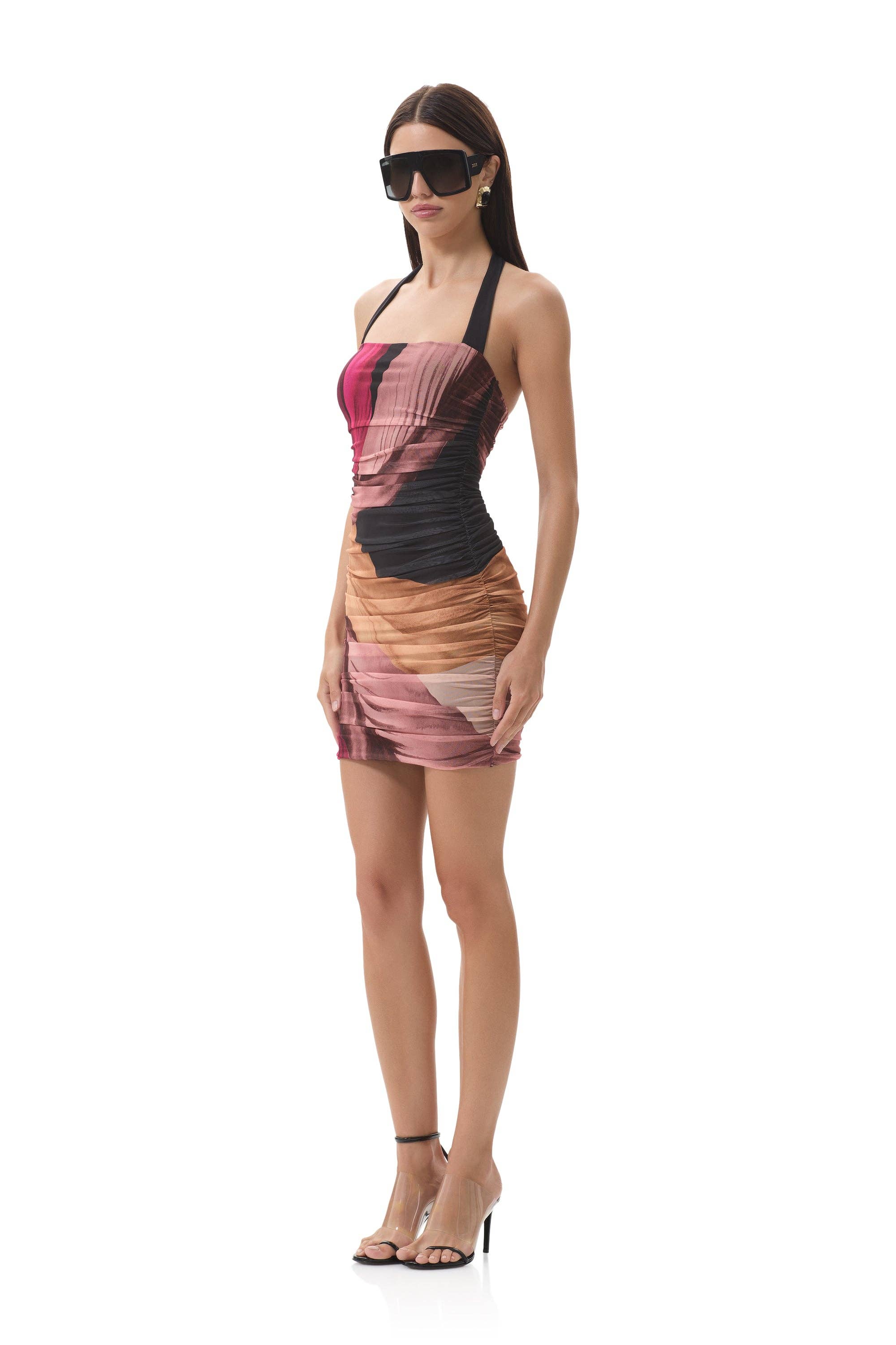 AFRM - Bonnie Dress - Feather Fan