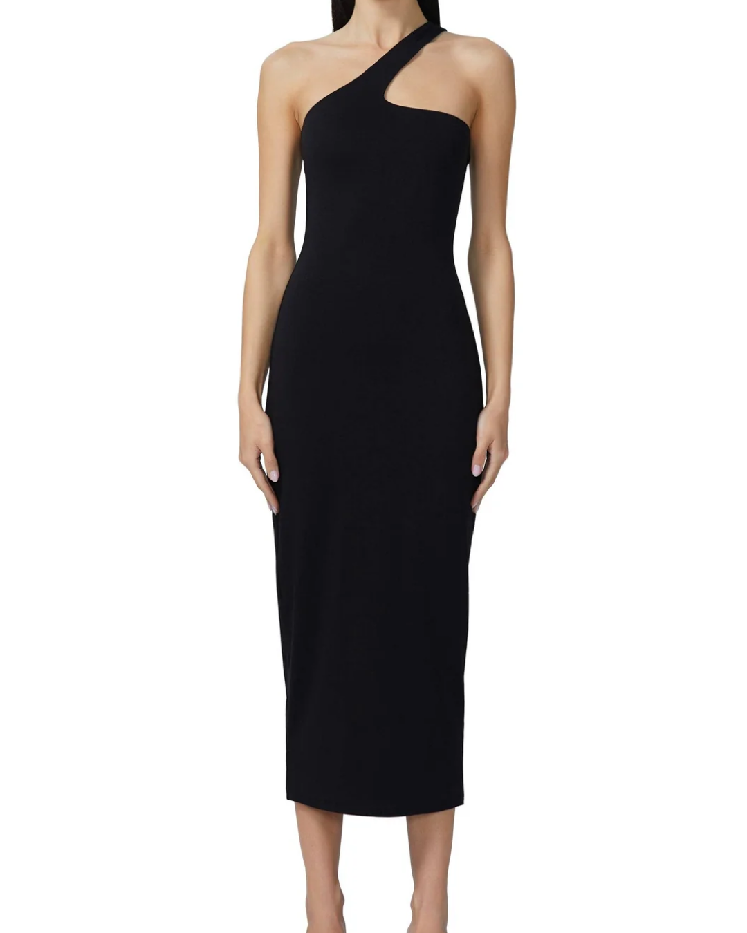 AFRM - Sloane Midi Dress - Noir