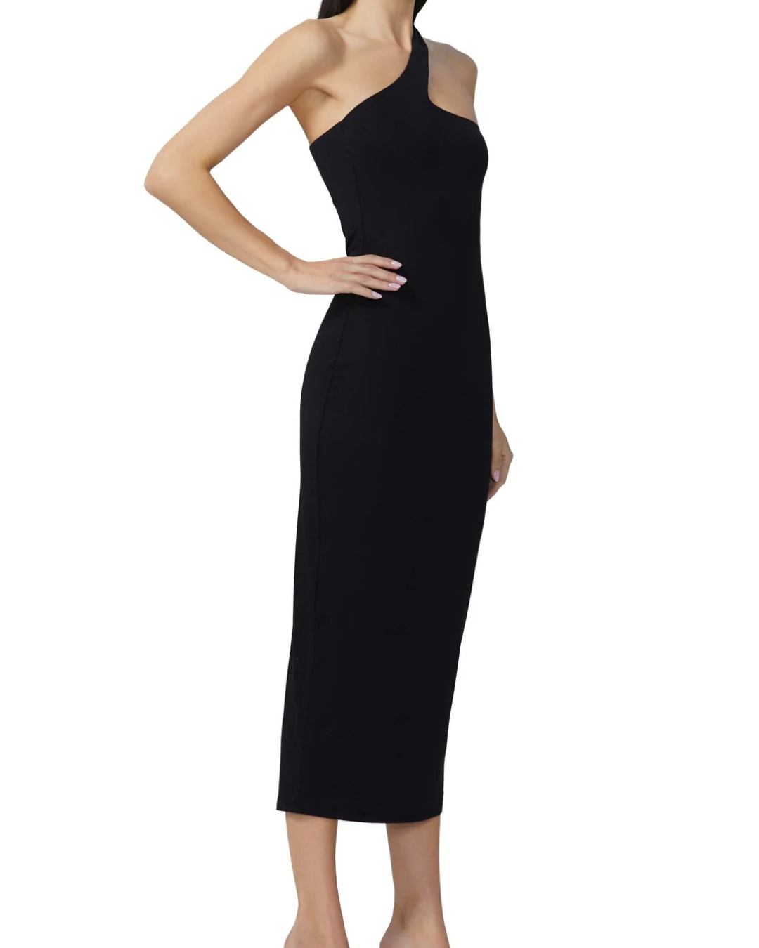 AFRM - Sloane Midi Dress - Noir