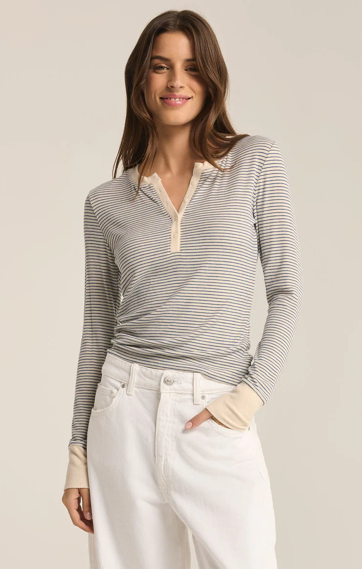Scarlett Rib Henley