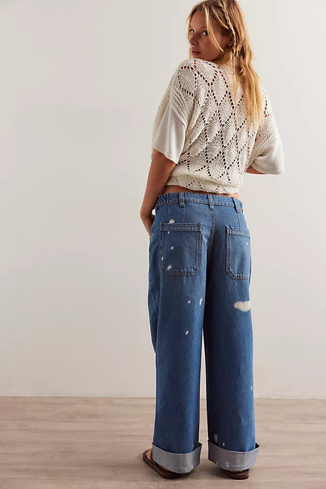 We The Free Palmer Cuffed Jeans