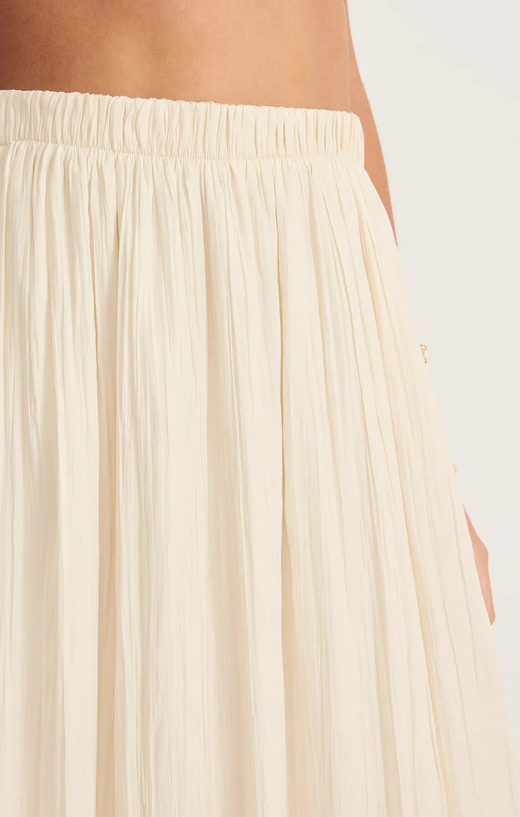 Nicoline Crinkle Midi Skirt
