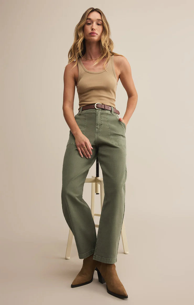 Z-Supply, Olive Twill Pants main image 0