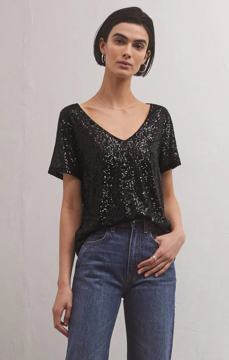 Marbella Sequin Top