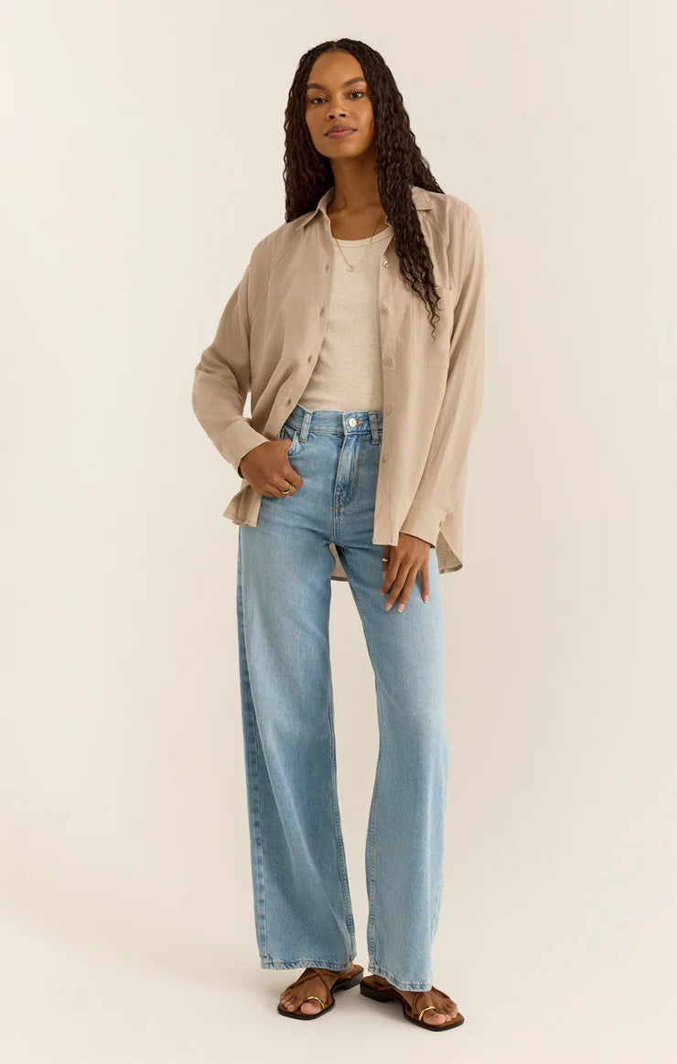 THE PERFECT LINEN TOP