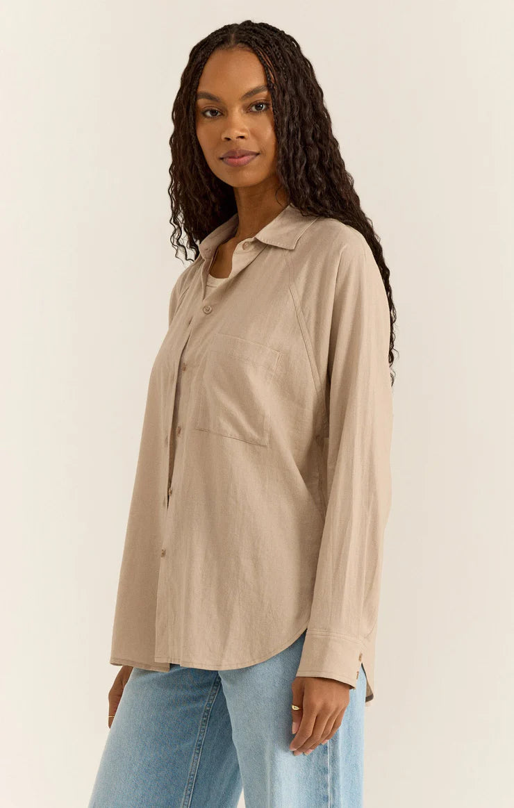 THE PERFECT LINEN TOP