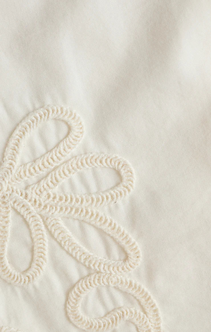 Tatiana Embroidered Cropped Top