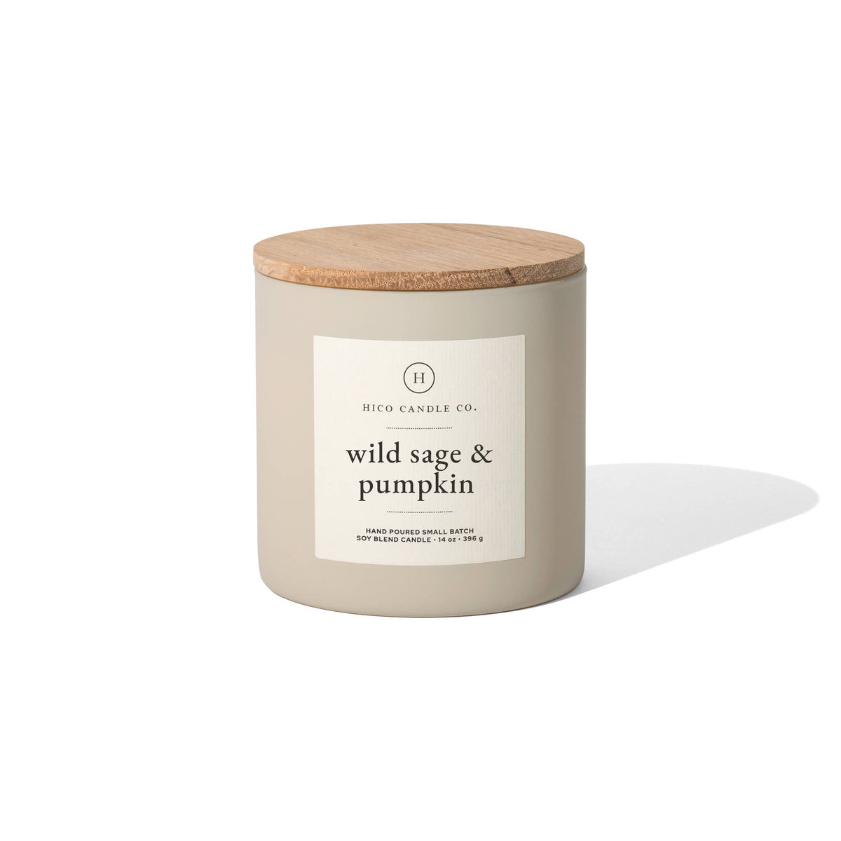 Hico Candle Co. - Wild Sage & Pumpkin - 14oz. Candle