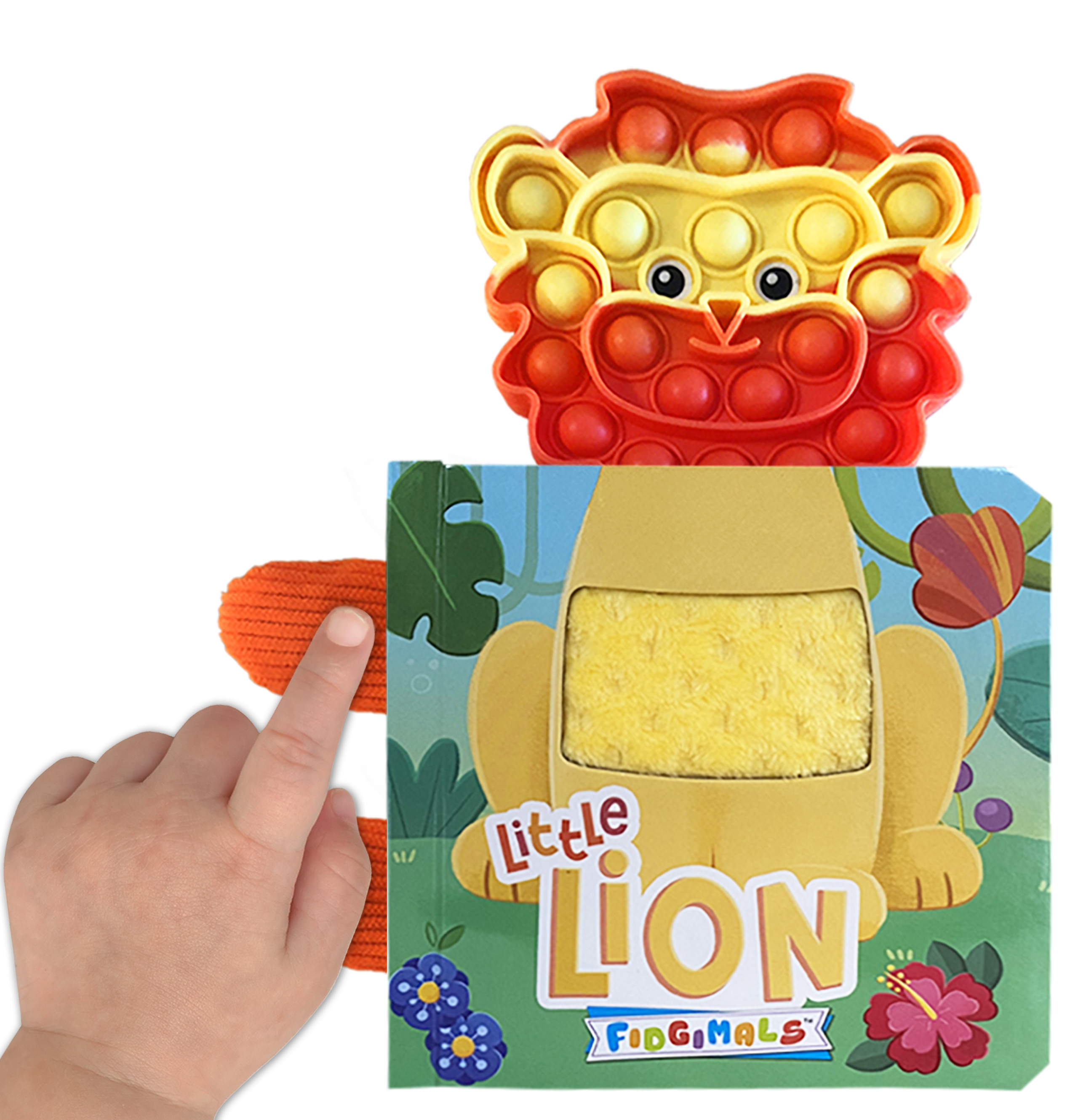 Little Hippo Books - Little Lion - Your Sensory Fidget Friend