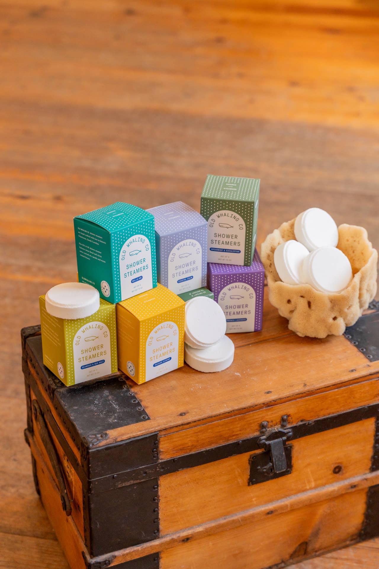 Old Whaling Company - Spearmint & Eucalyptus Shower Steamers