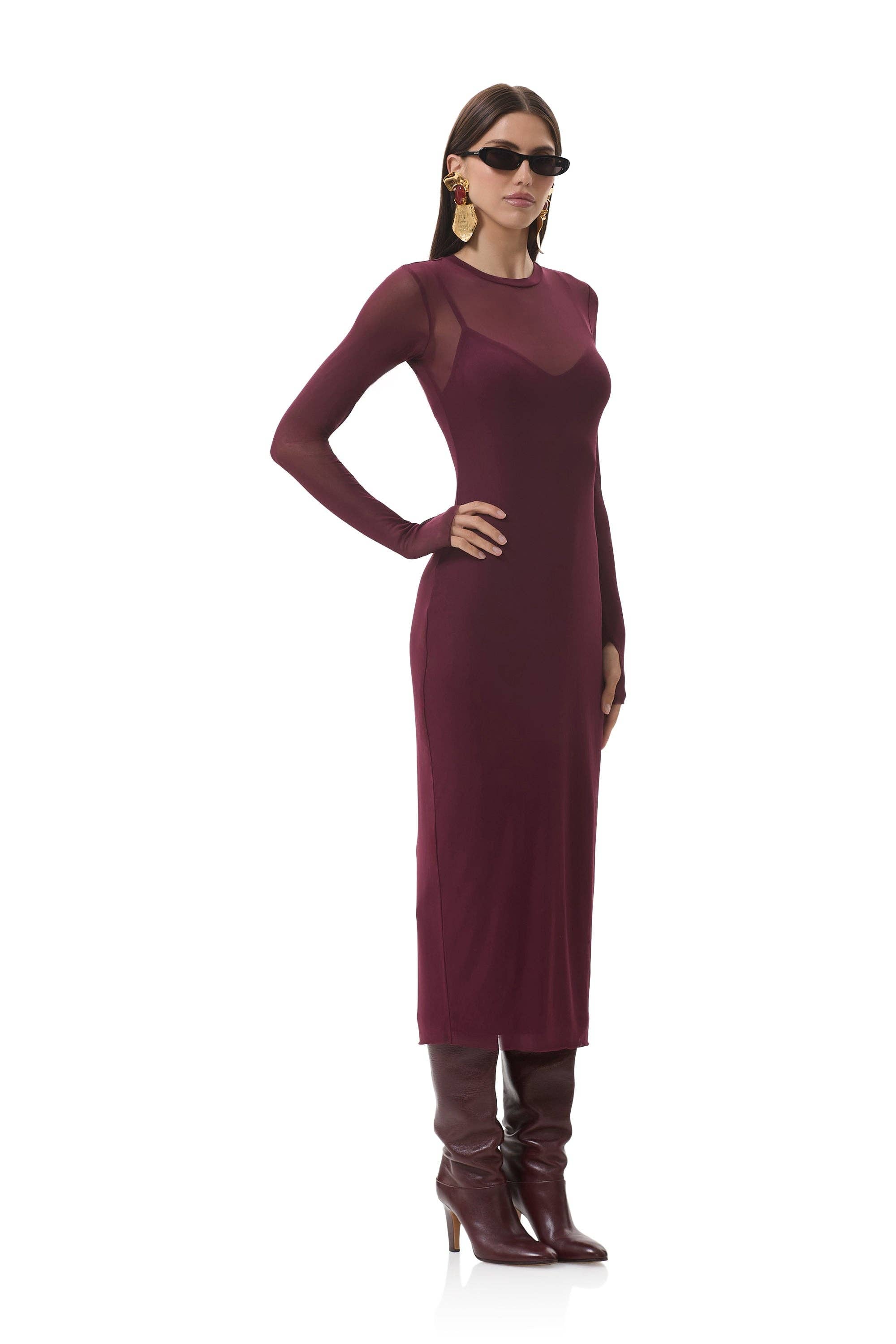 AFRM - Ashland Dress - Fig