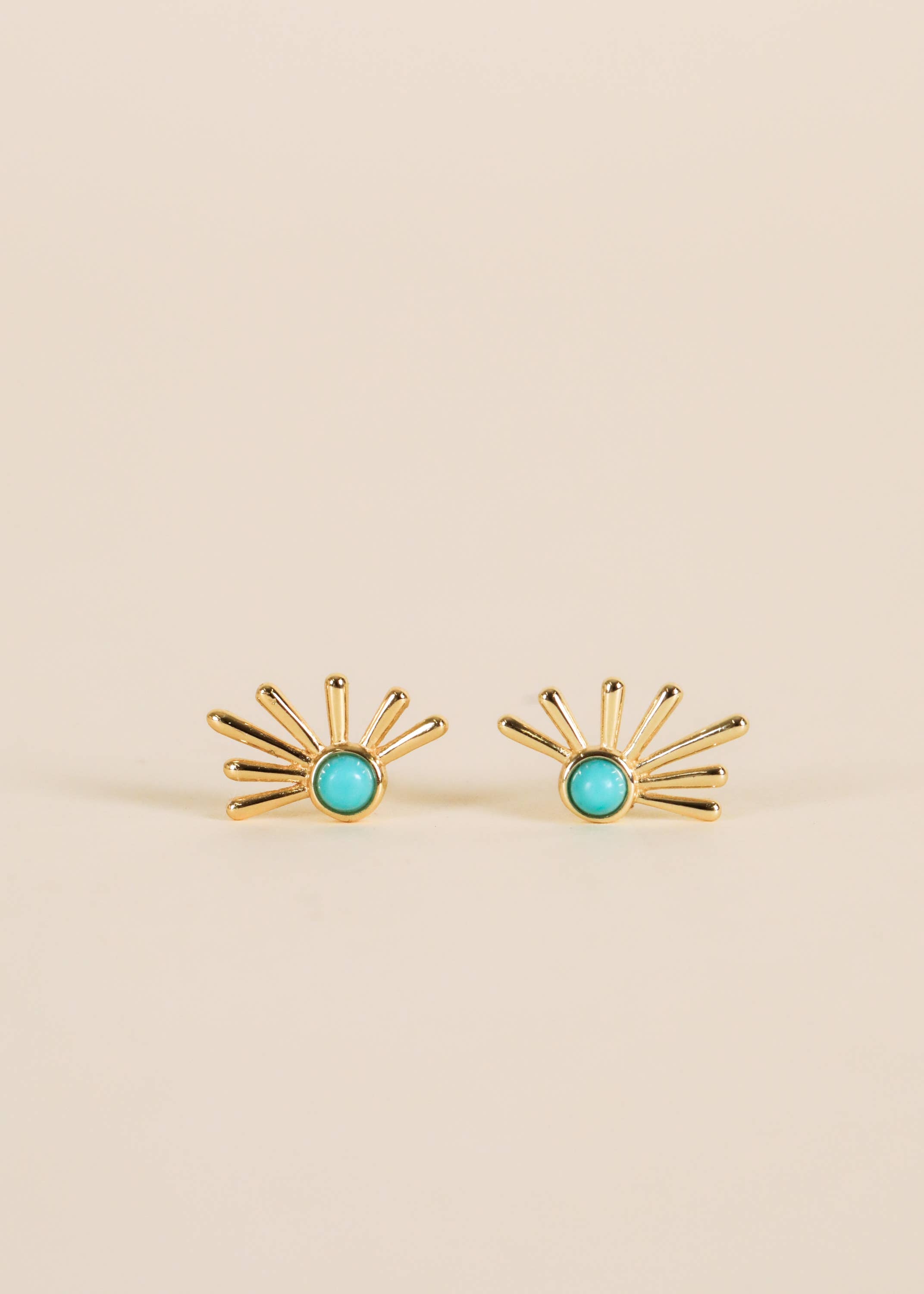 JaxKelly - Sun Ray - Turquoise - Earring