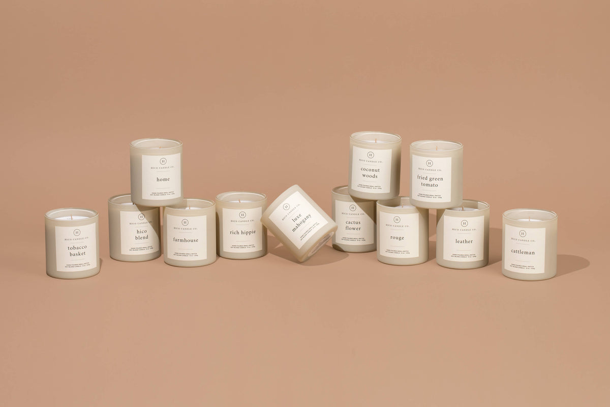 Hico Candle Co. - Luxe Mahogany - 8oz. Candle