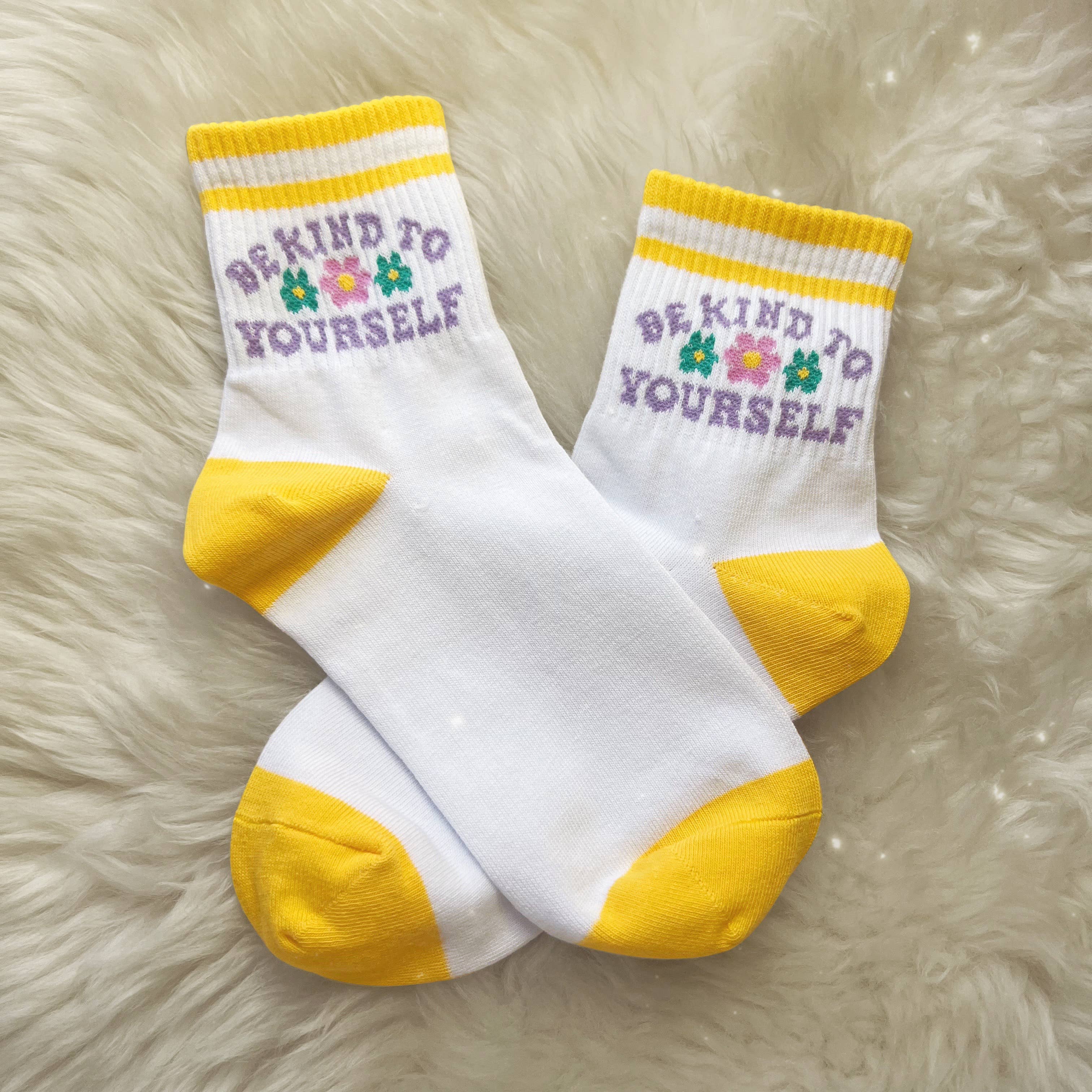 Wildflower + Co. - Be Kind to Yourself Socks