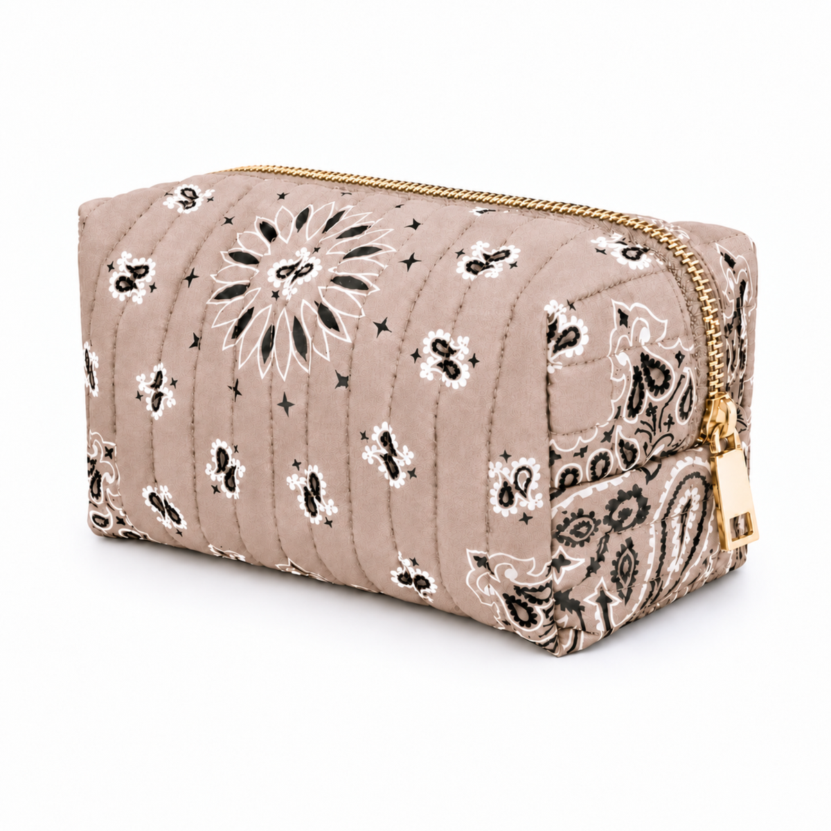 Ellison+Young - Ellison+Young Bandana Cosmetic Case, Everyday Travel Pouch