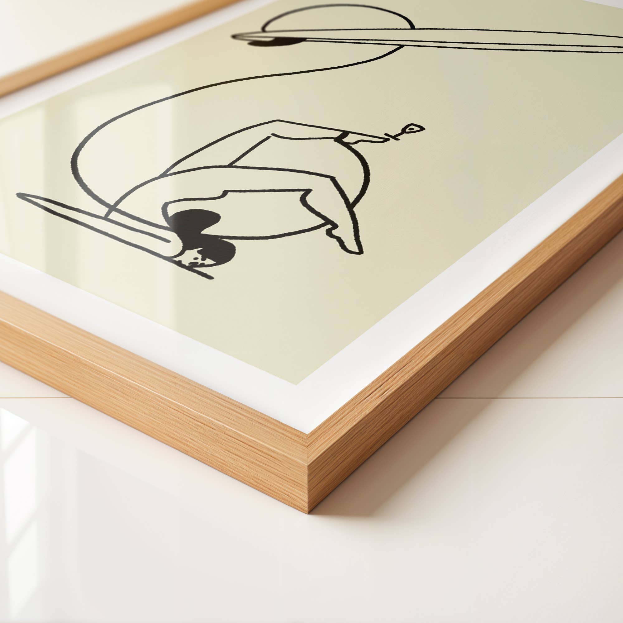 Tumbleweed Design Studio - Surf & Wine Coastal Minimal Wall Art