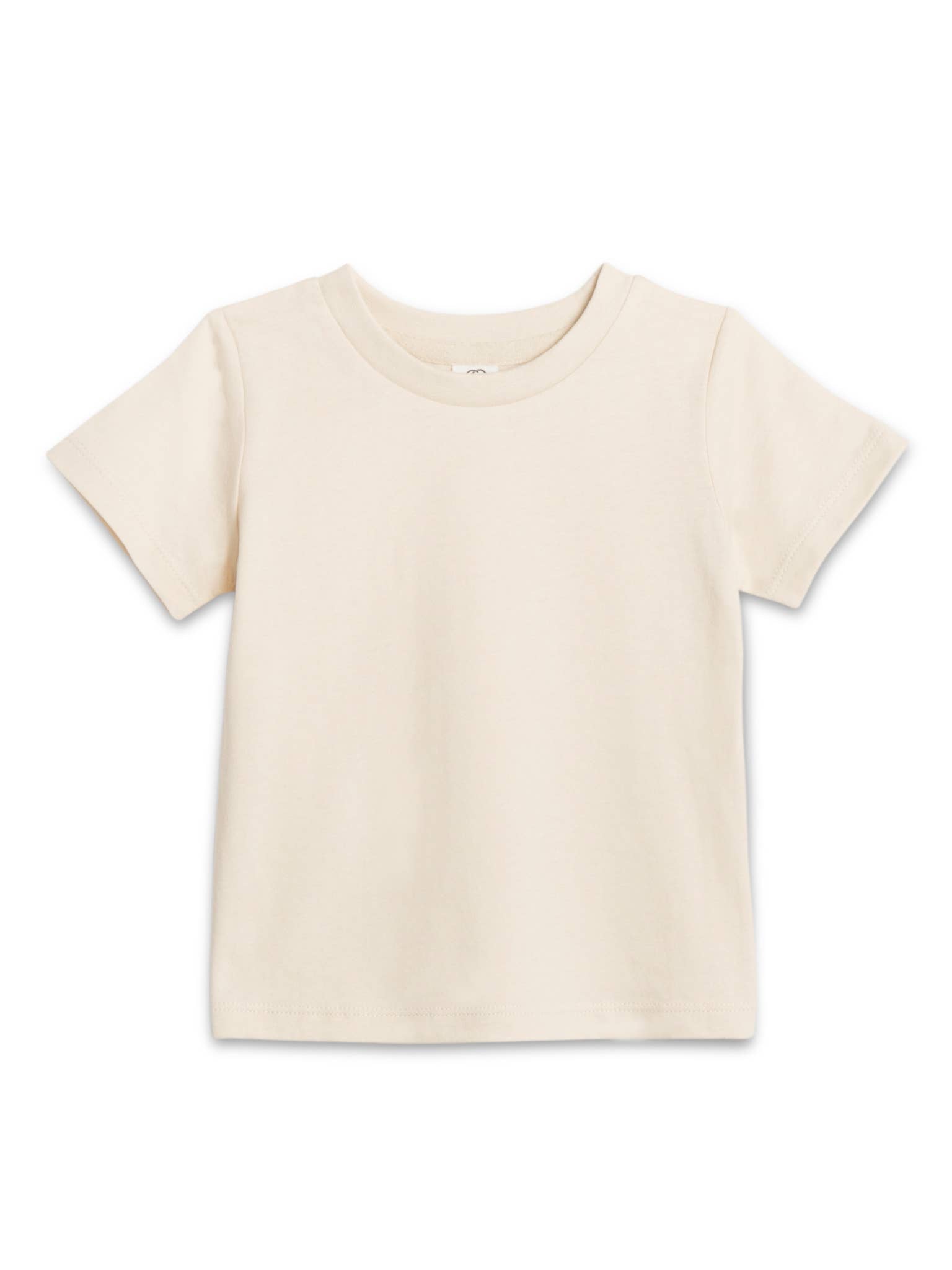Colored Organics - Organic Baby and Kids Classic Crew Neck Tee - Natural