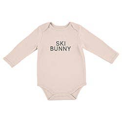 Stephan Baby by Creative Brands - Winter Wonderland LS Snapshirt-Ski Bunny