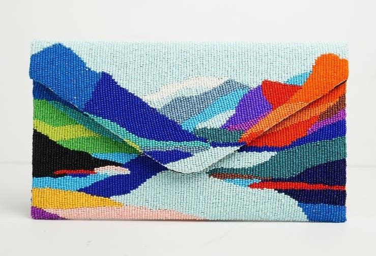 Ricki designs - A BEADED BAG EVEREST CLUTCH