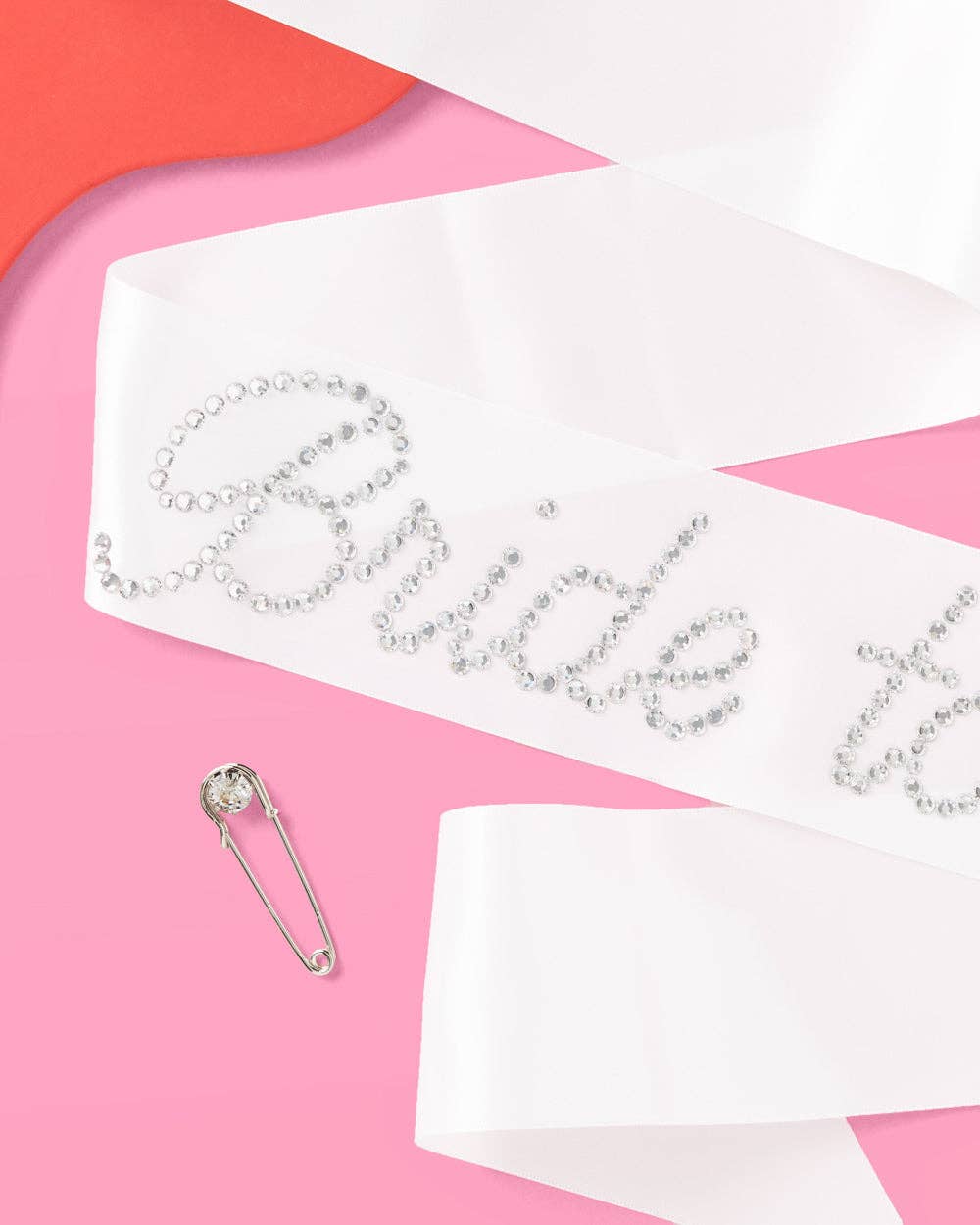 xo, Fetti - Bridal Shower Sash, Rhinestone Bride Accessory, Bach Gift