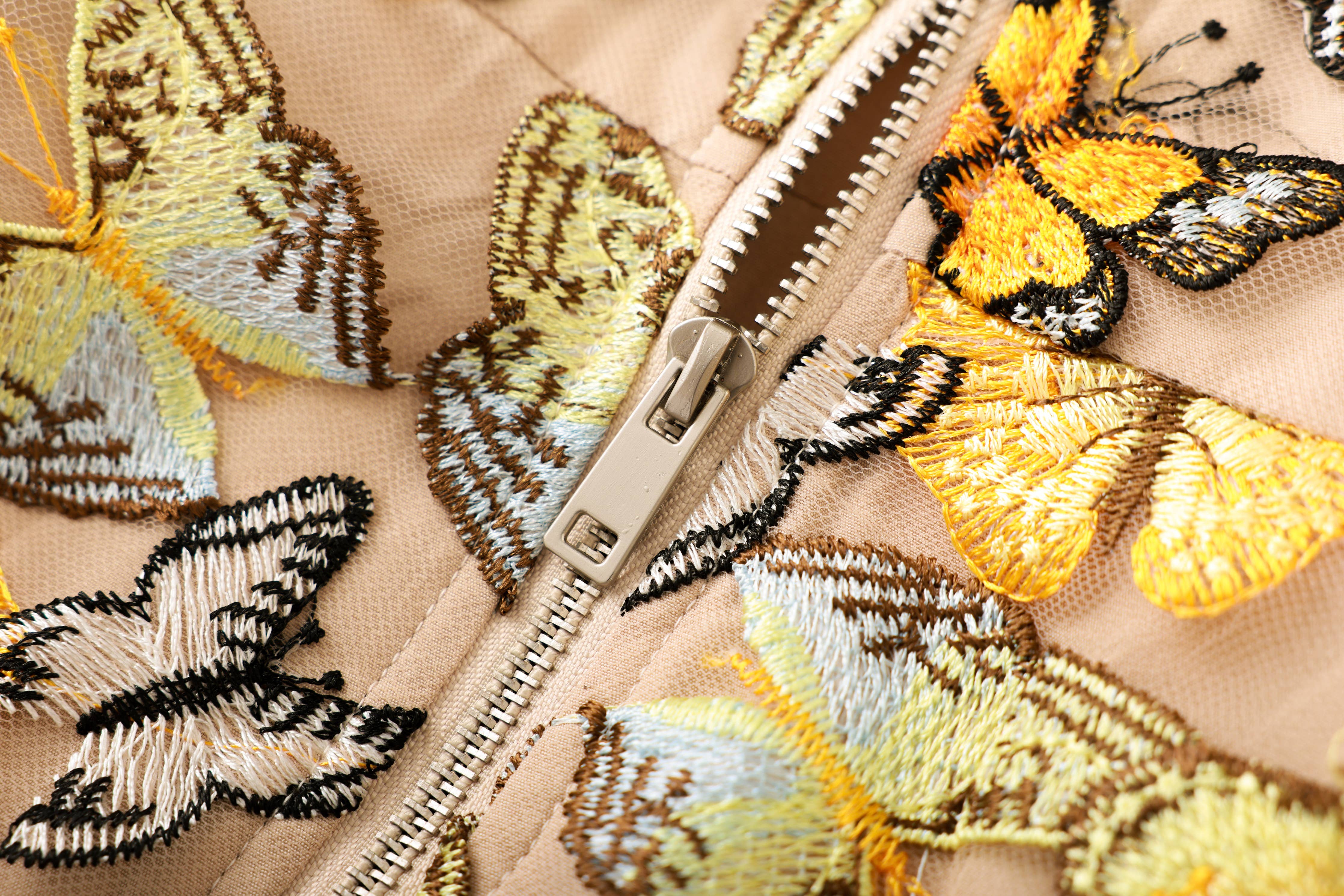 Productseeker - PS14 3D Butterfly Embroidered Strapless Mini Party Dress