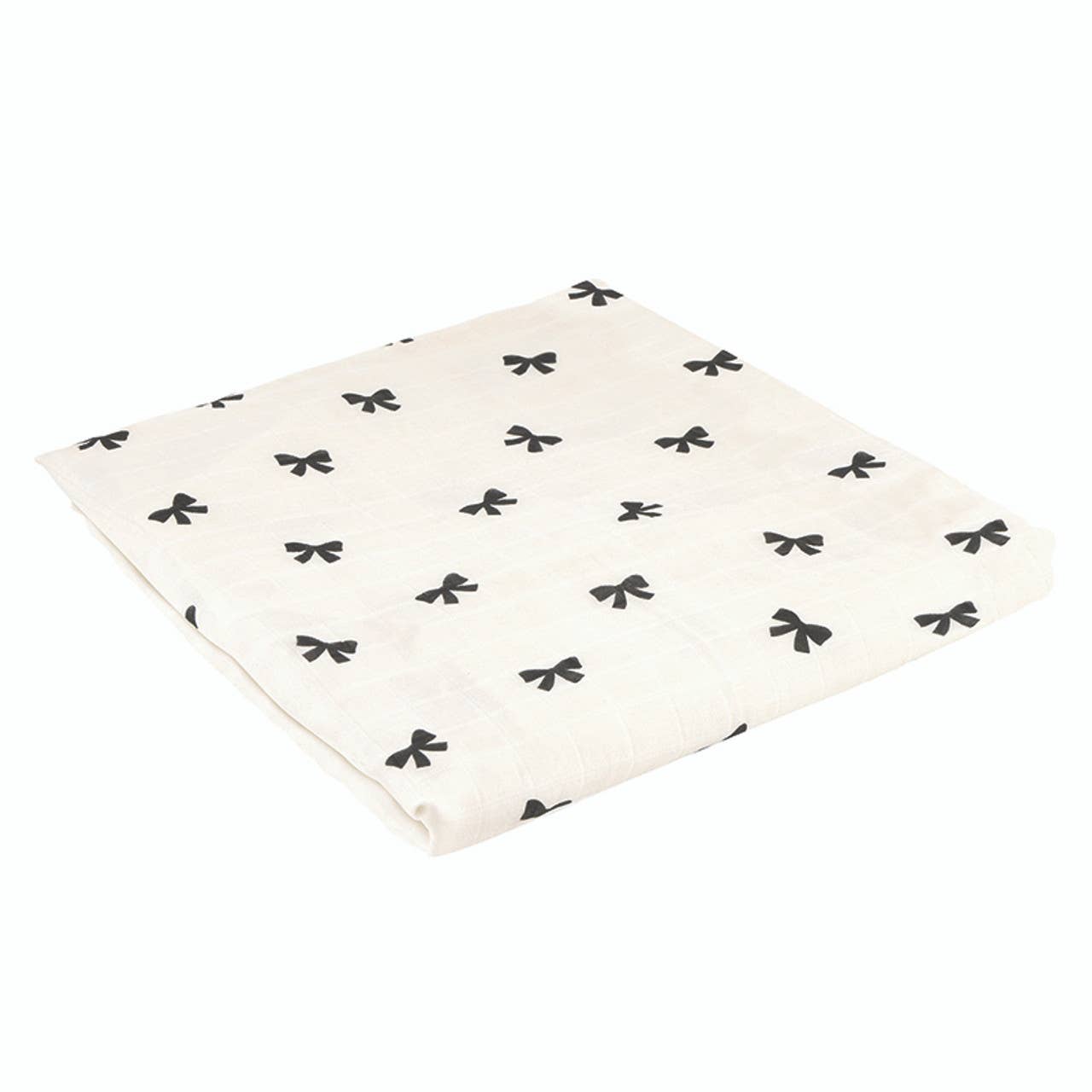 Stephan Baby by Creative Brands - Swaddles with Plush Rattle - Bows