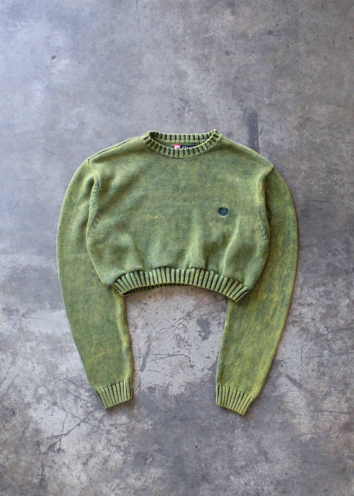 American Recycled Clothing - Acid Wash Cropped Knit Sweater Bundle