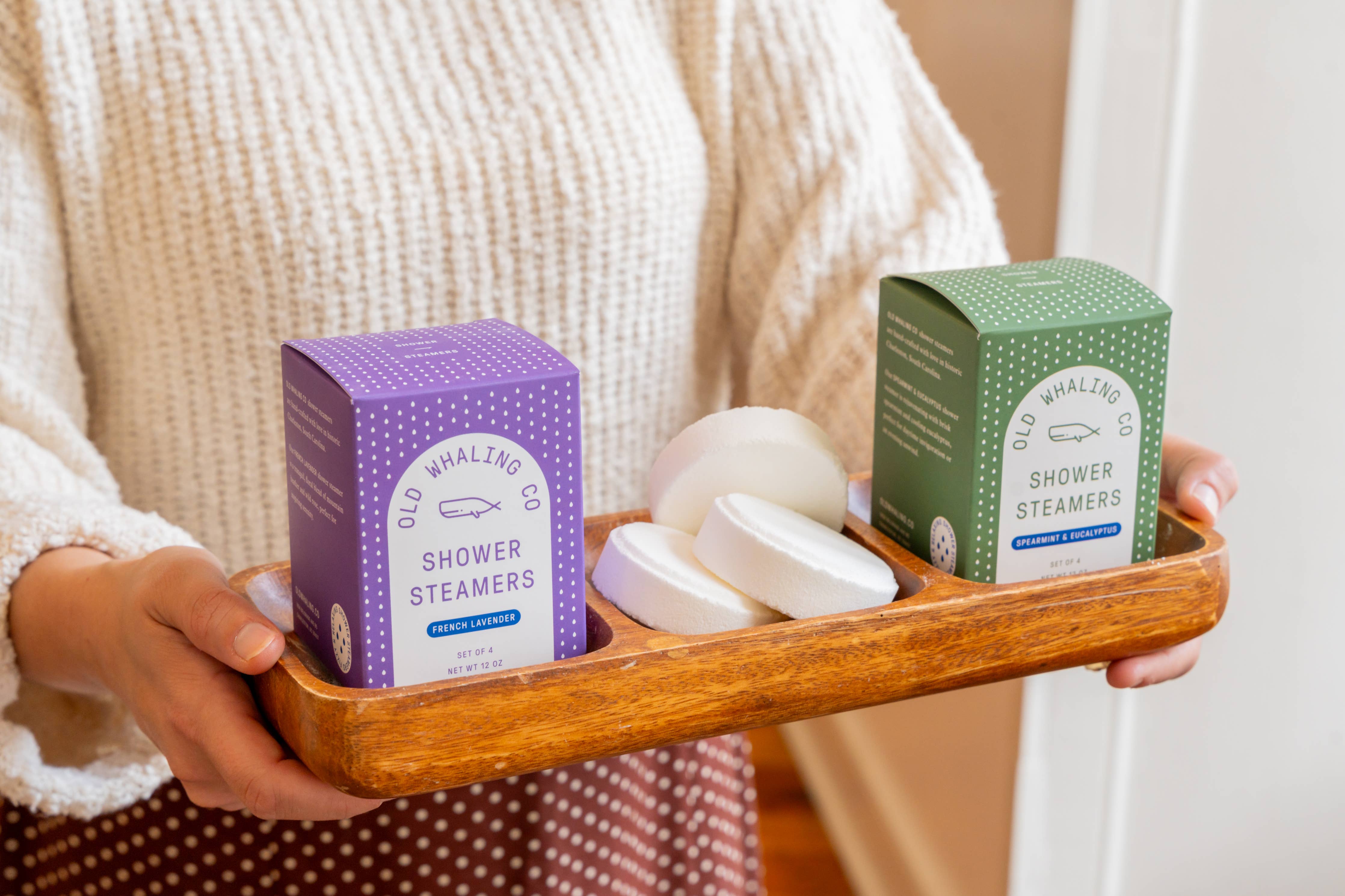 Old Whaling Company - Spearmint & Eucalyptus Shower Steamers