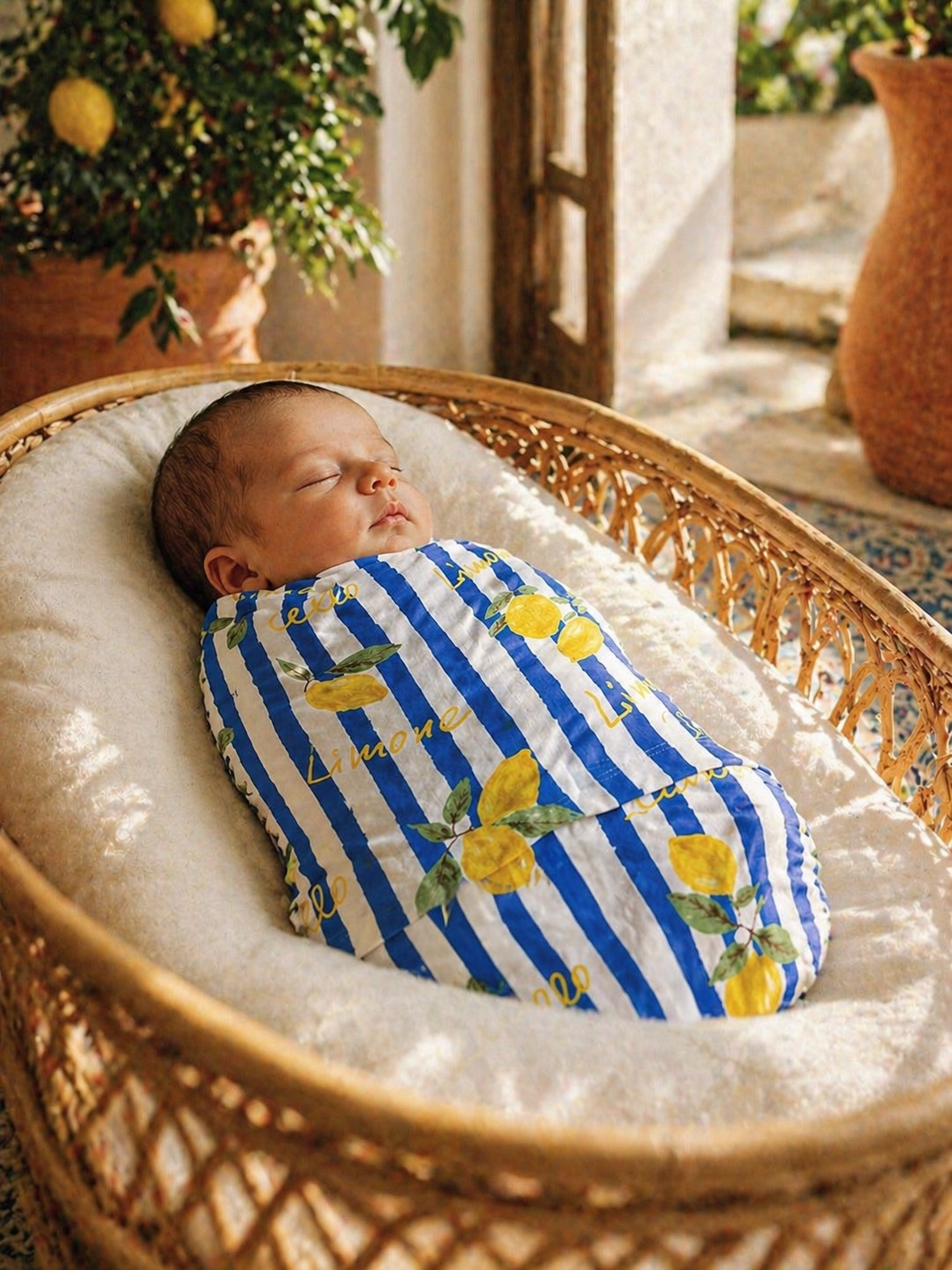 SpearmintLOVE - Swaddle, Lemon Classico