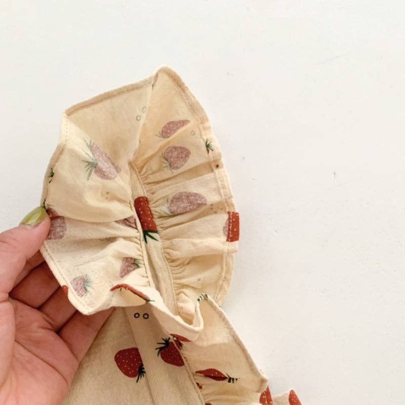 shoplittleswan - Baby Girl Strawberry Tank Bodysuit