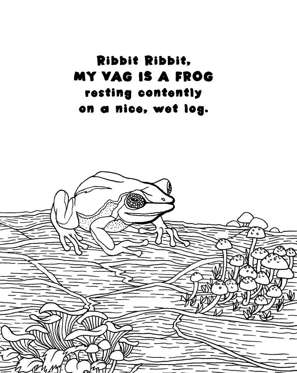 Microcosm Publishing & Distribution - My Vag: A Rhyming Coloring Book