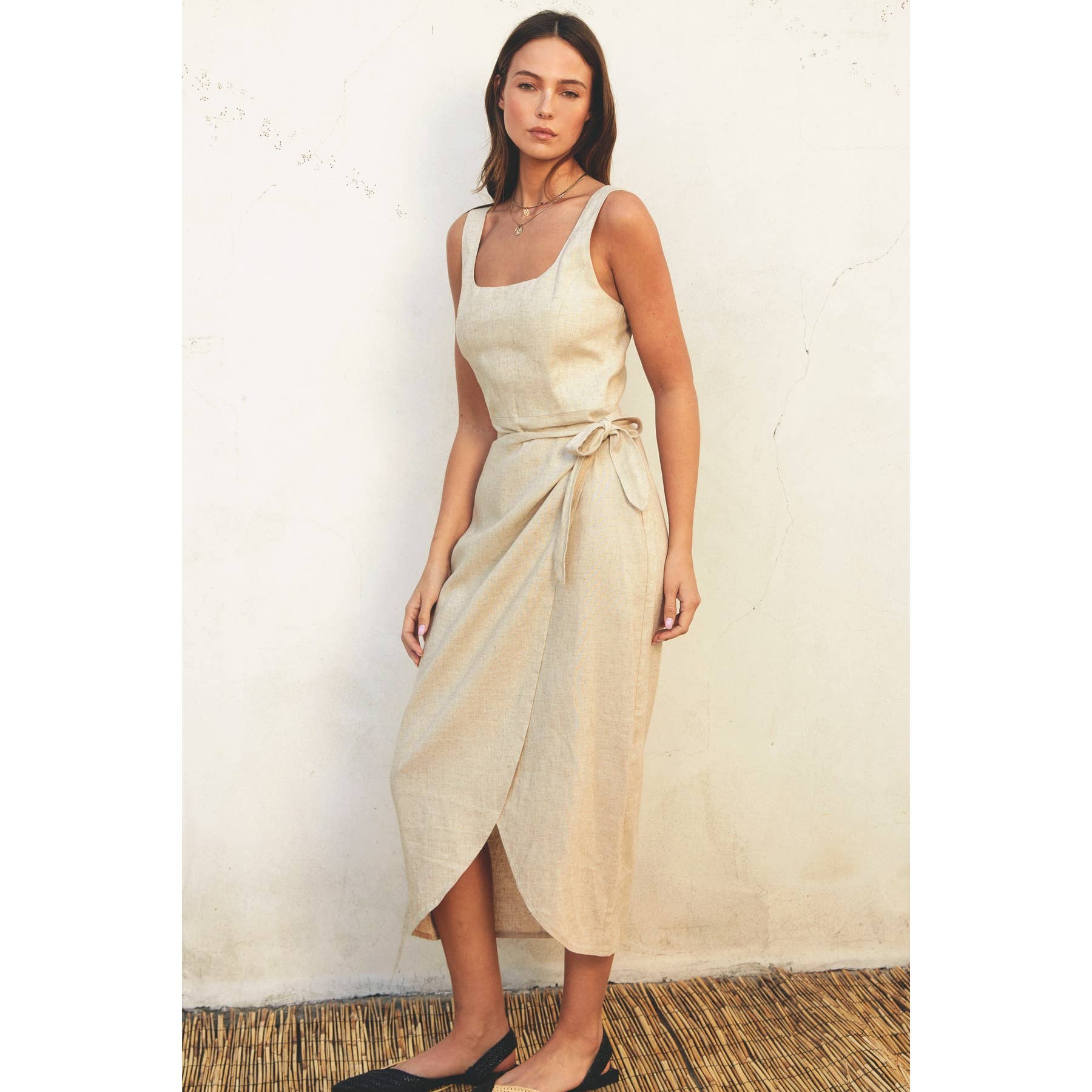 Dress Forum - Heaven Sent Tulip Hem Midi Wrap Dress