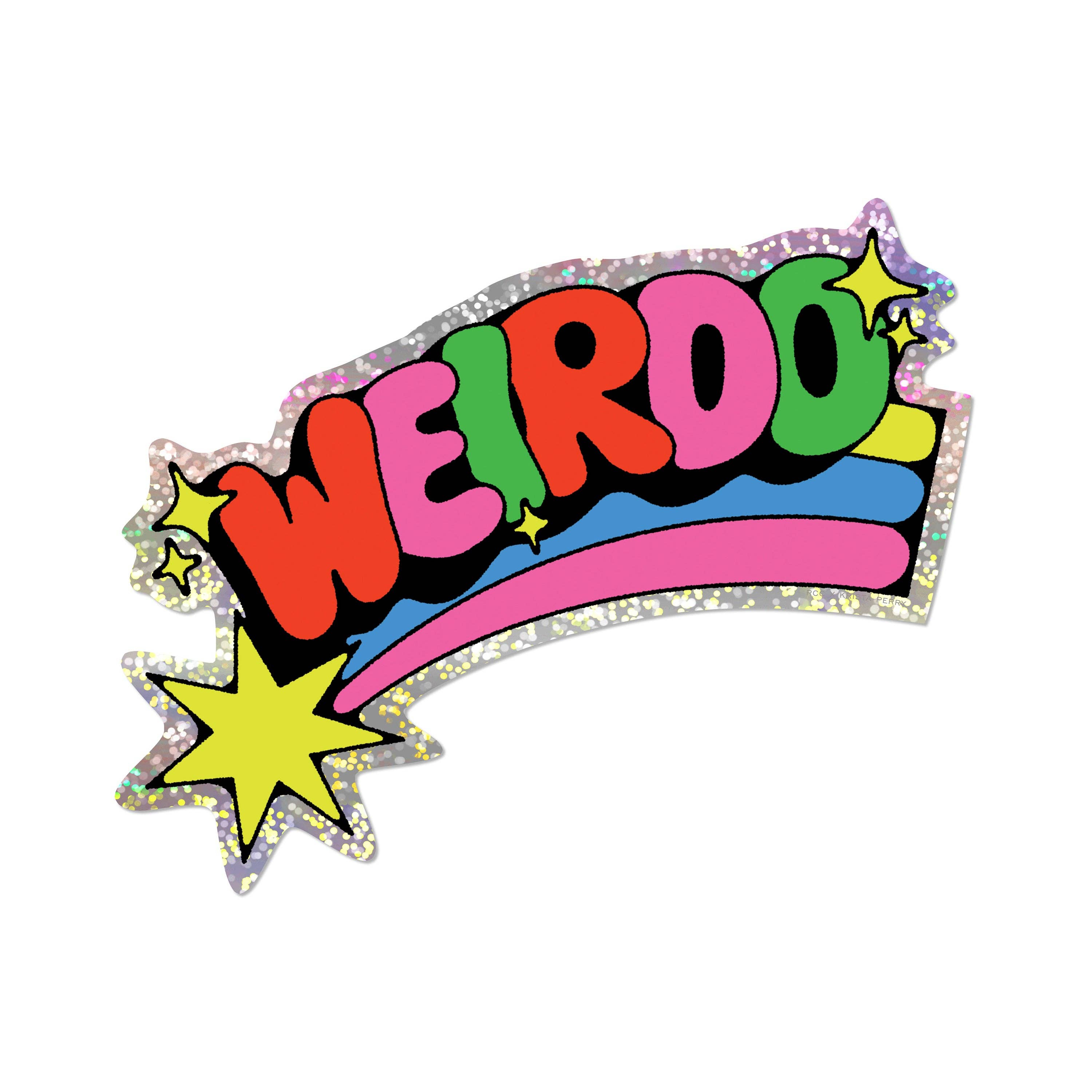 Red Cap Cards - Weirdo sticker