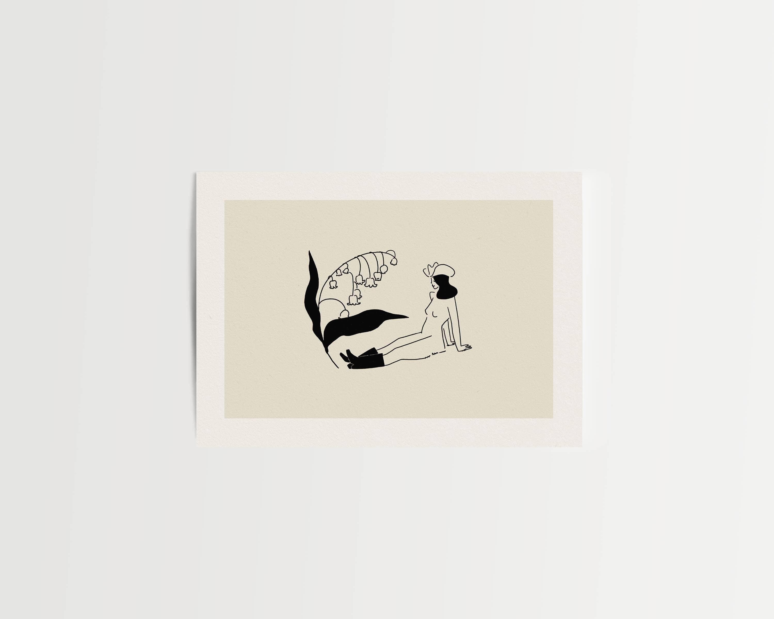 Tumbleweed Design Studio - Lilly of the Valley #2 - Cowgirl Western Inspired Art Print