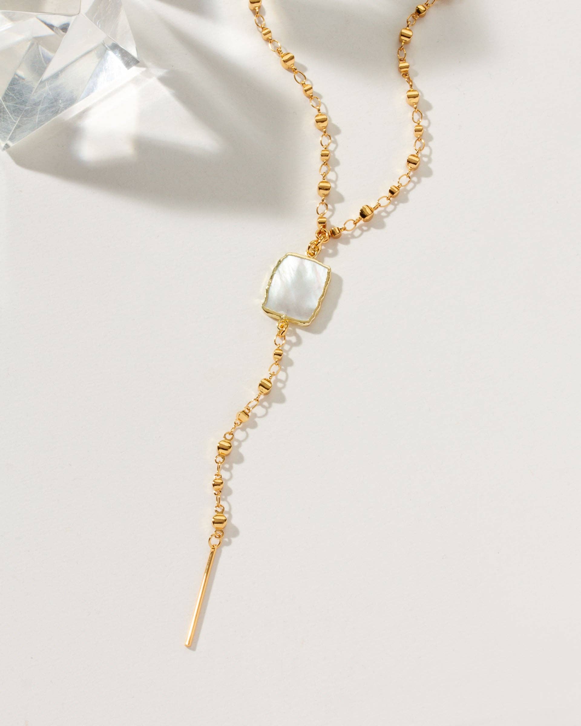 Luna Norte - Eterno Amore Gemma Lariat Necklace -